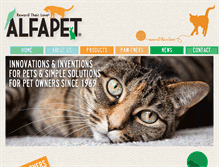 Tablet Screenshot of alfapetco.com